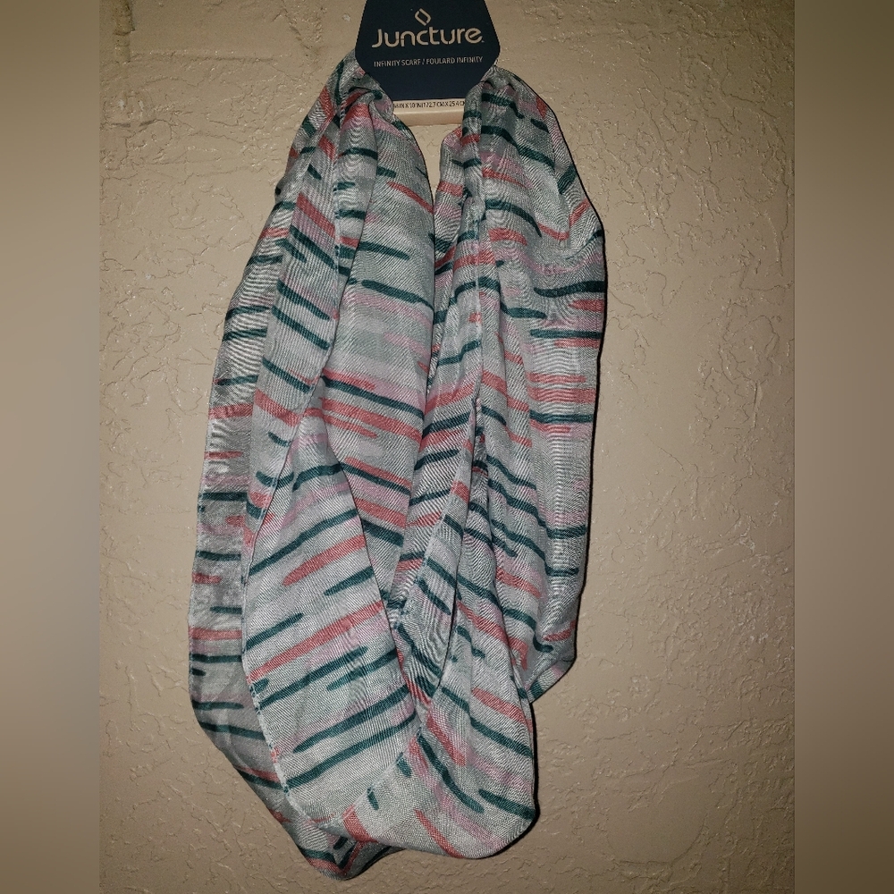 Juncture Striped Infinity Scarf